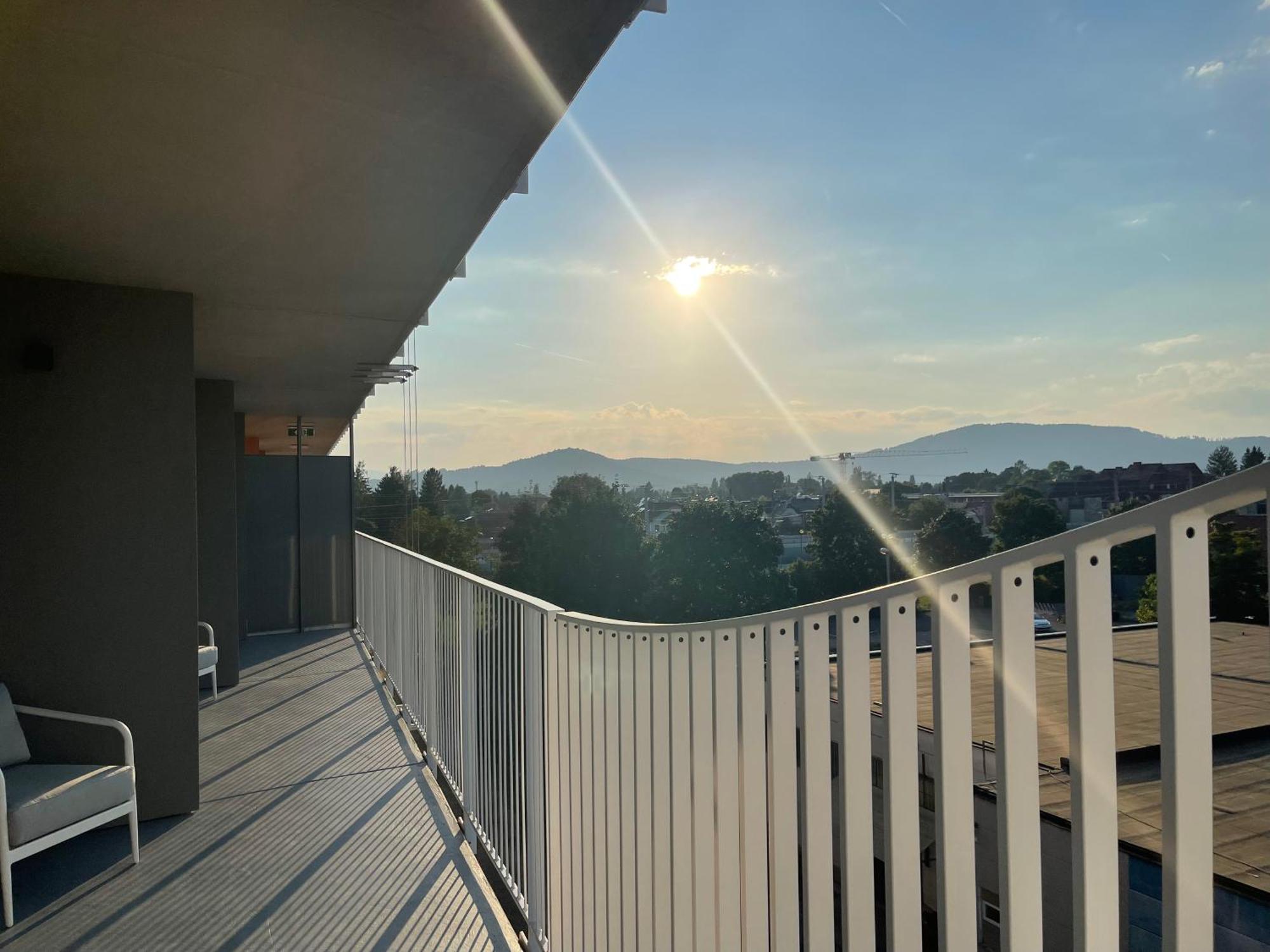 Luxusapartment Mit 40 Qm Terrasse, E-Parkplatz Und Parkplatz グラーツ エクステリア 写真