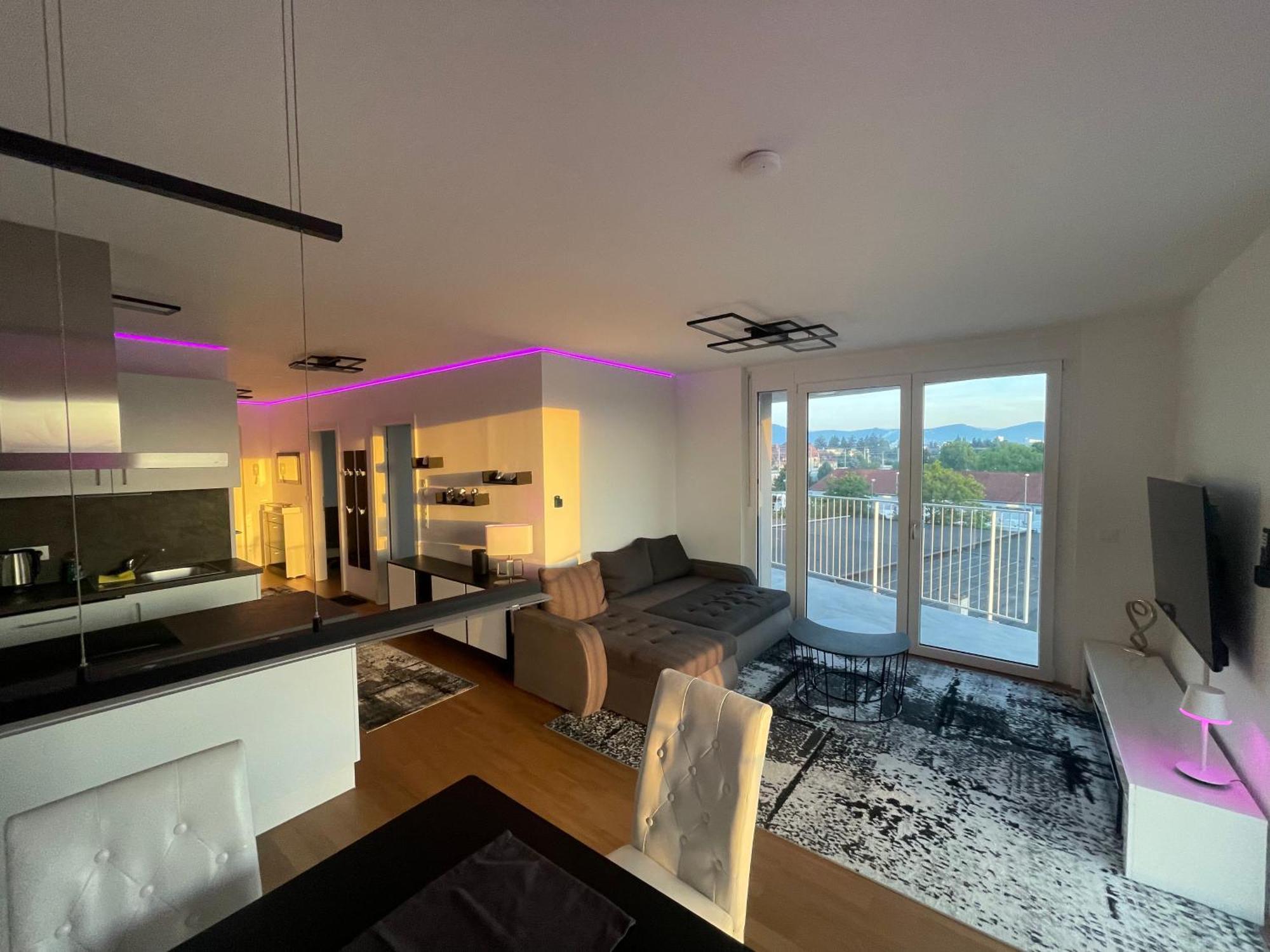 Luxusapartment Mit 40 Qm Terrasse, E-Parkplatz Und Parkplatz グラーツ エクステリア 写真